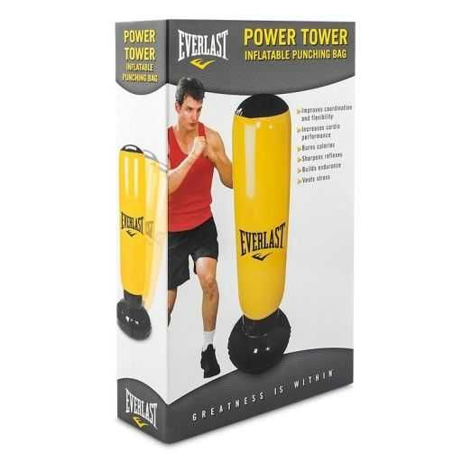 Saco de boxe insuflável Everlast Power Tower