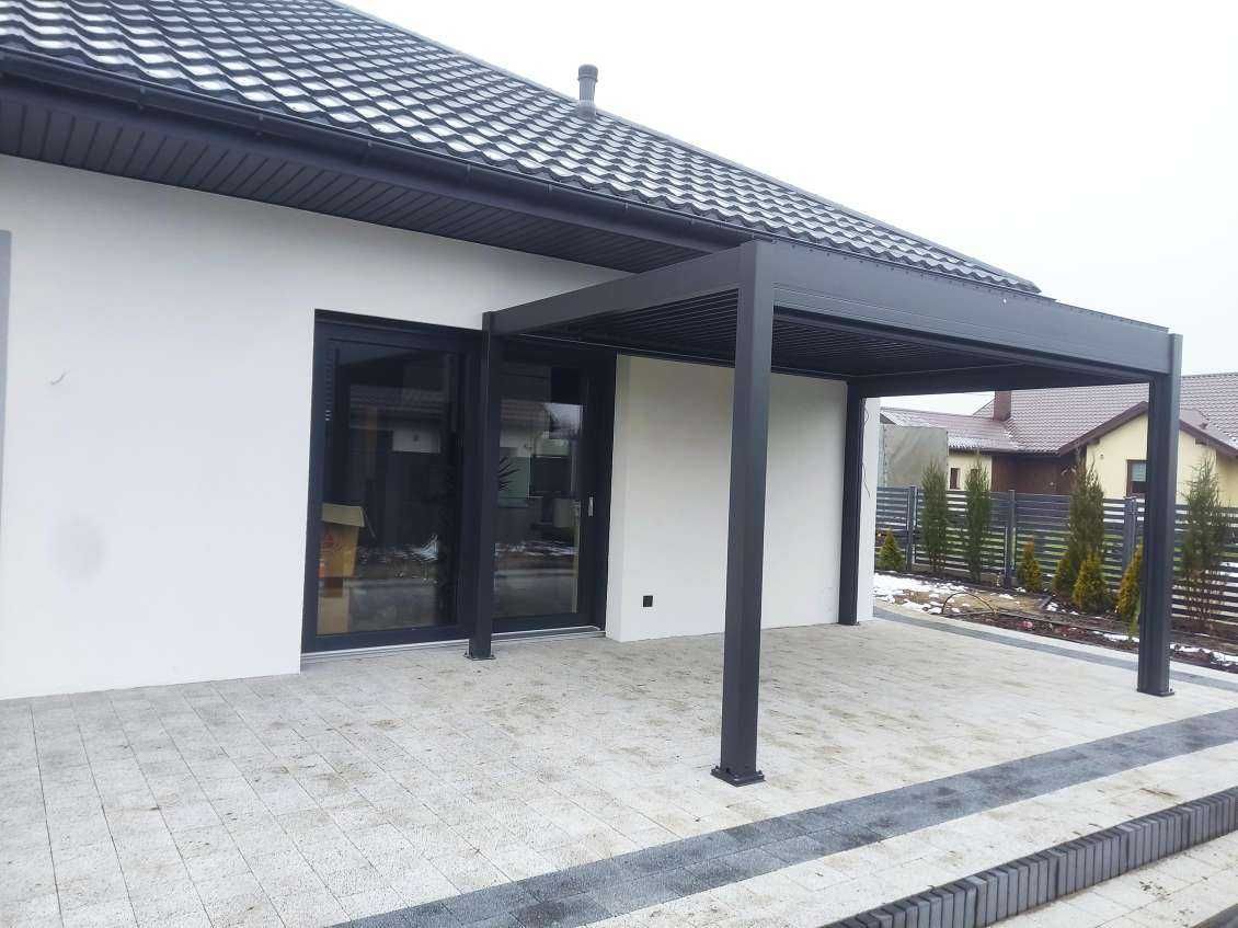 Pergola Tarasowa Aluminiowa Zadaszenie Tarasu Pawilon cała Polska