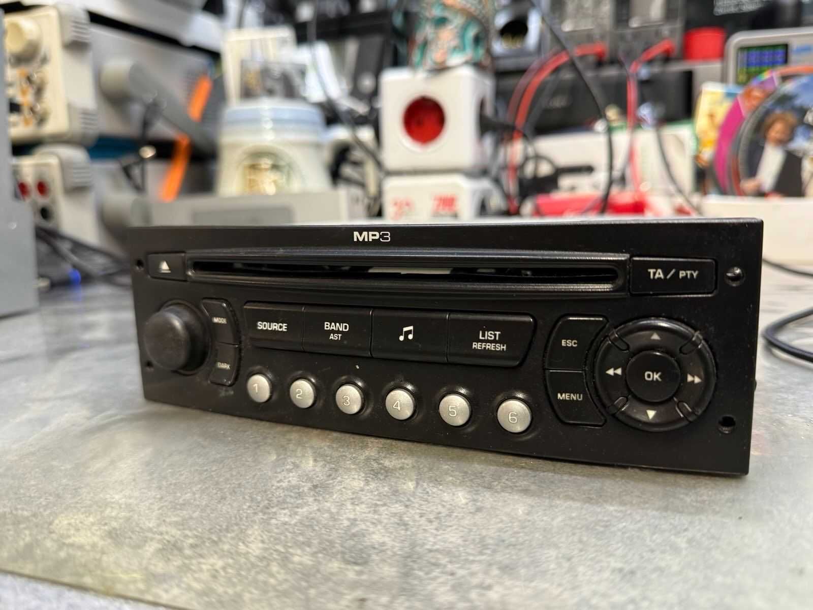 Radio Cd Citroen Peugeot  Blaupunkt RD4 N1-02 Mp3