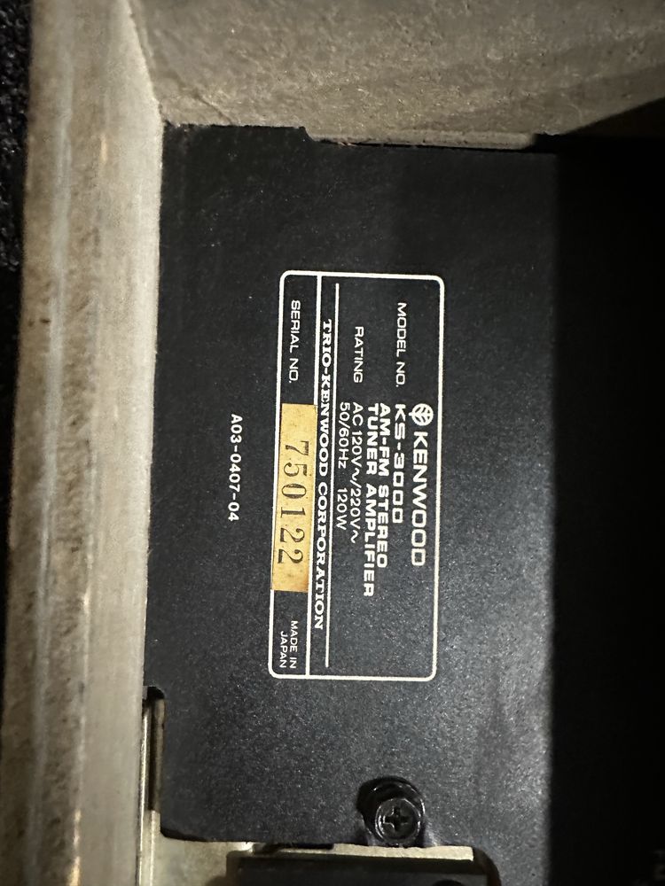 Wzmacniacz Kenwood ks-3000 klasyk 1976r.