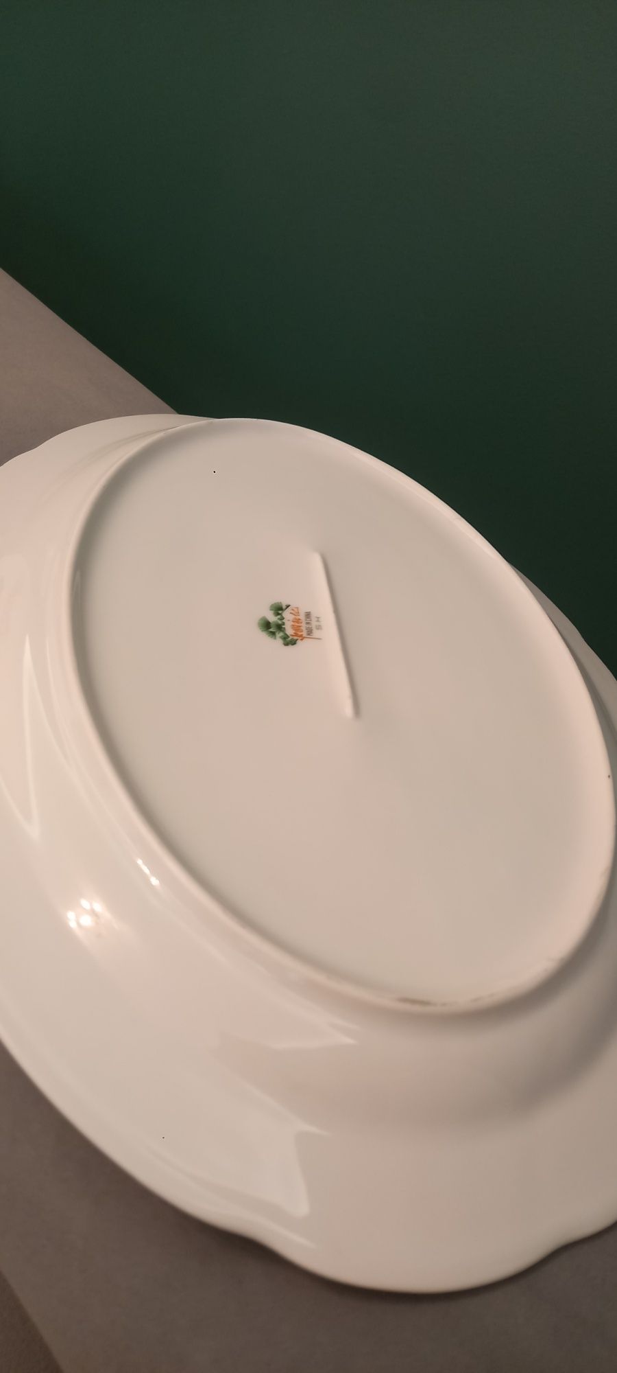 Patera talerz porcelana