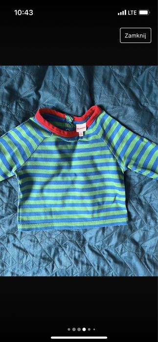 5 bluzeczek dla chłopca 68 cm