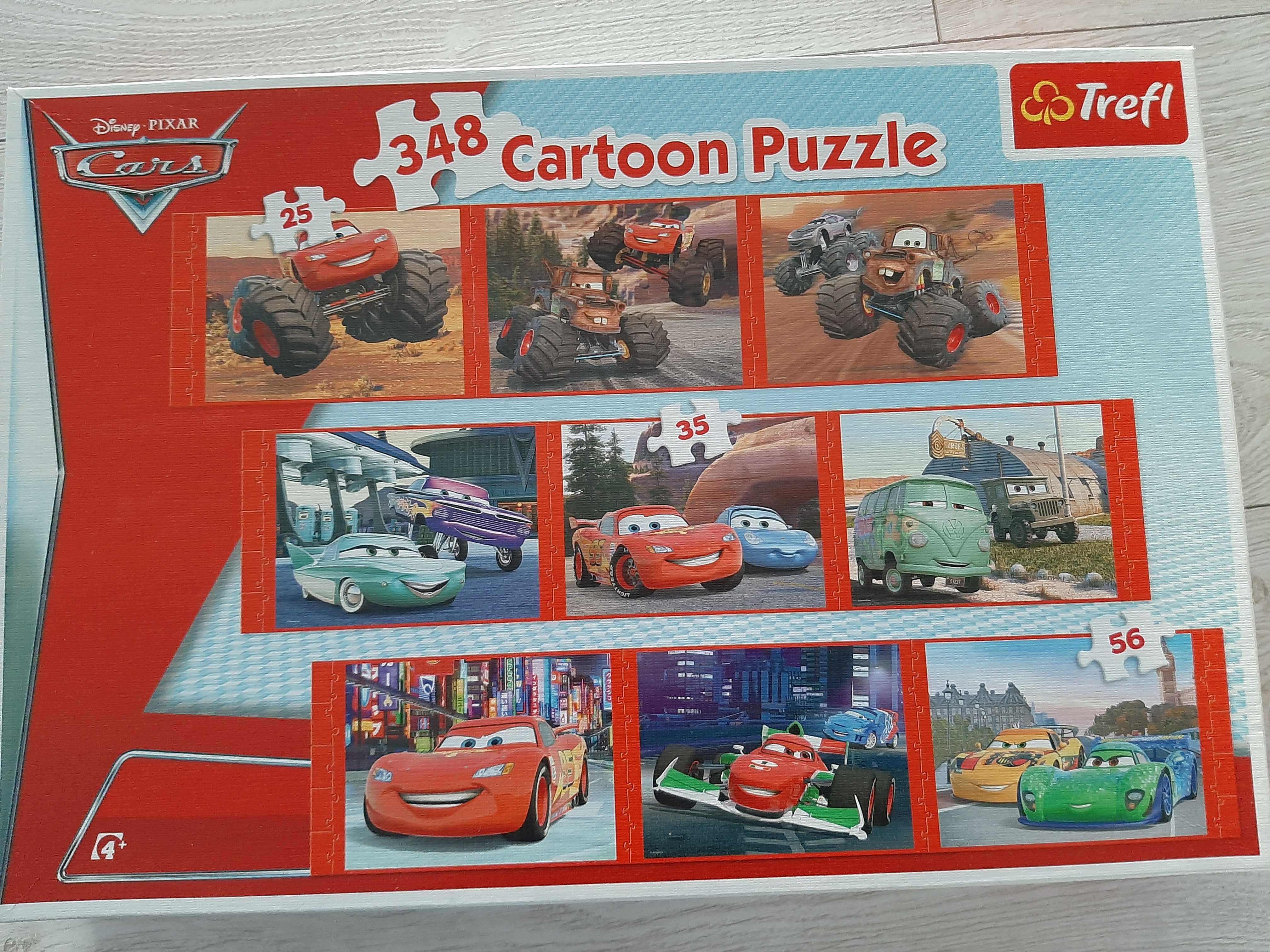 Puzzle Trefl, Auta, 9 w 1