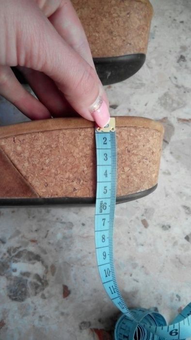 UGG кожаные шлепанцы шлепки 27см