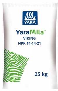 Yara Mila Viking 25 kg, nawóz NPK, idealna na trawniki