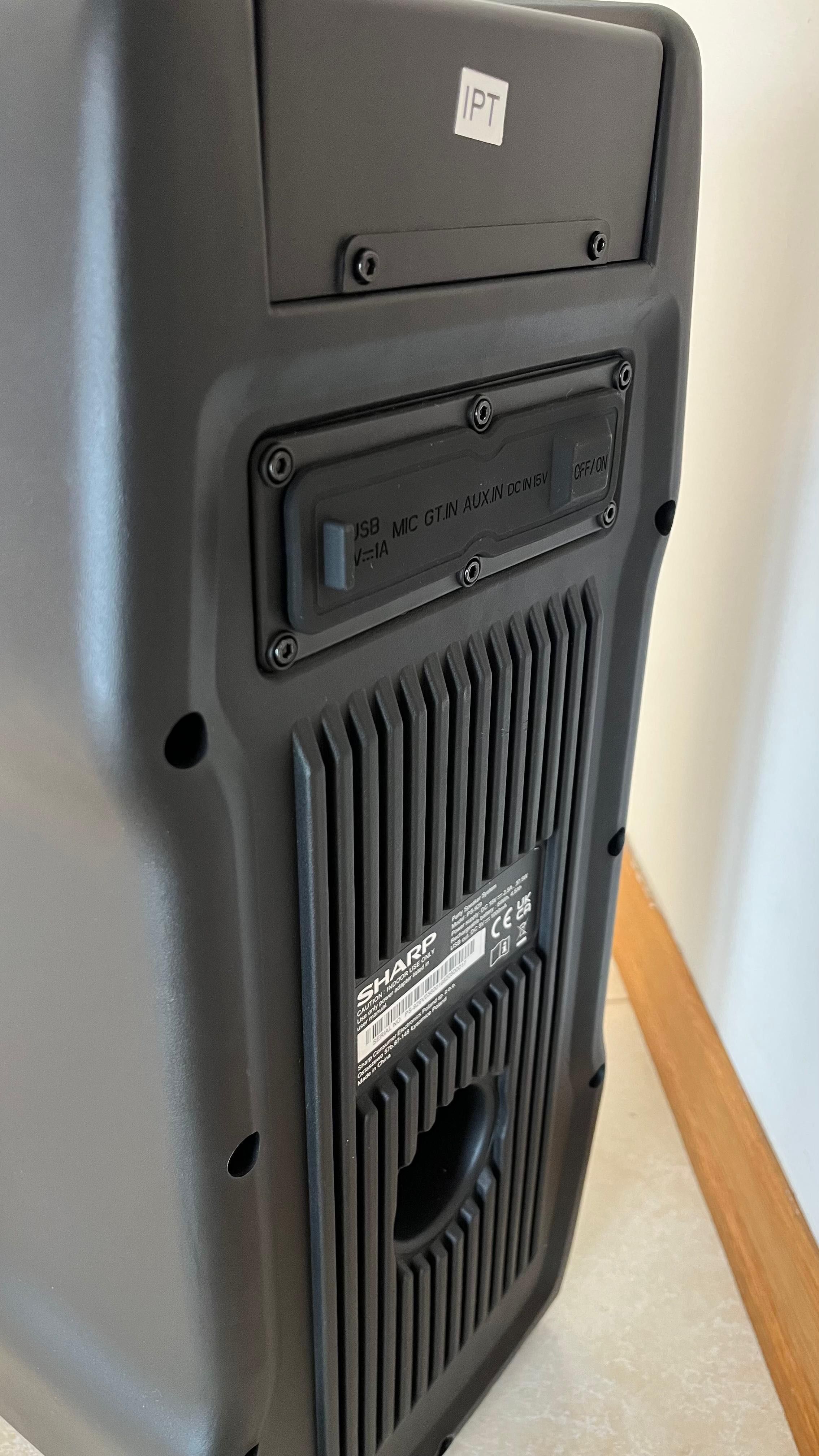 Coluna High Power SHARP (180W - Bluetooth)