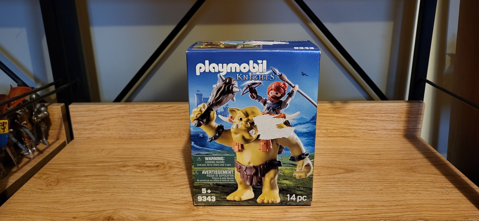 Playmobil 9343 Troll olbrzym plus wojownik dwarf nowy