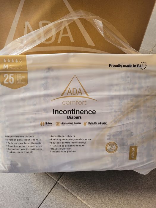 Fraldas Incontinência Tam: M 25uni.