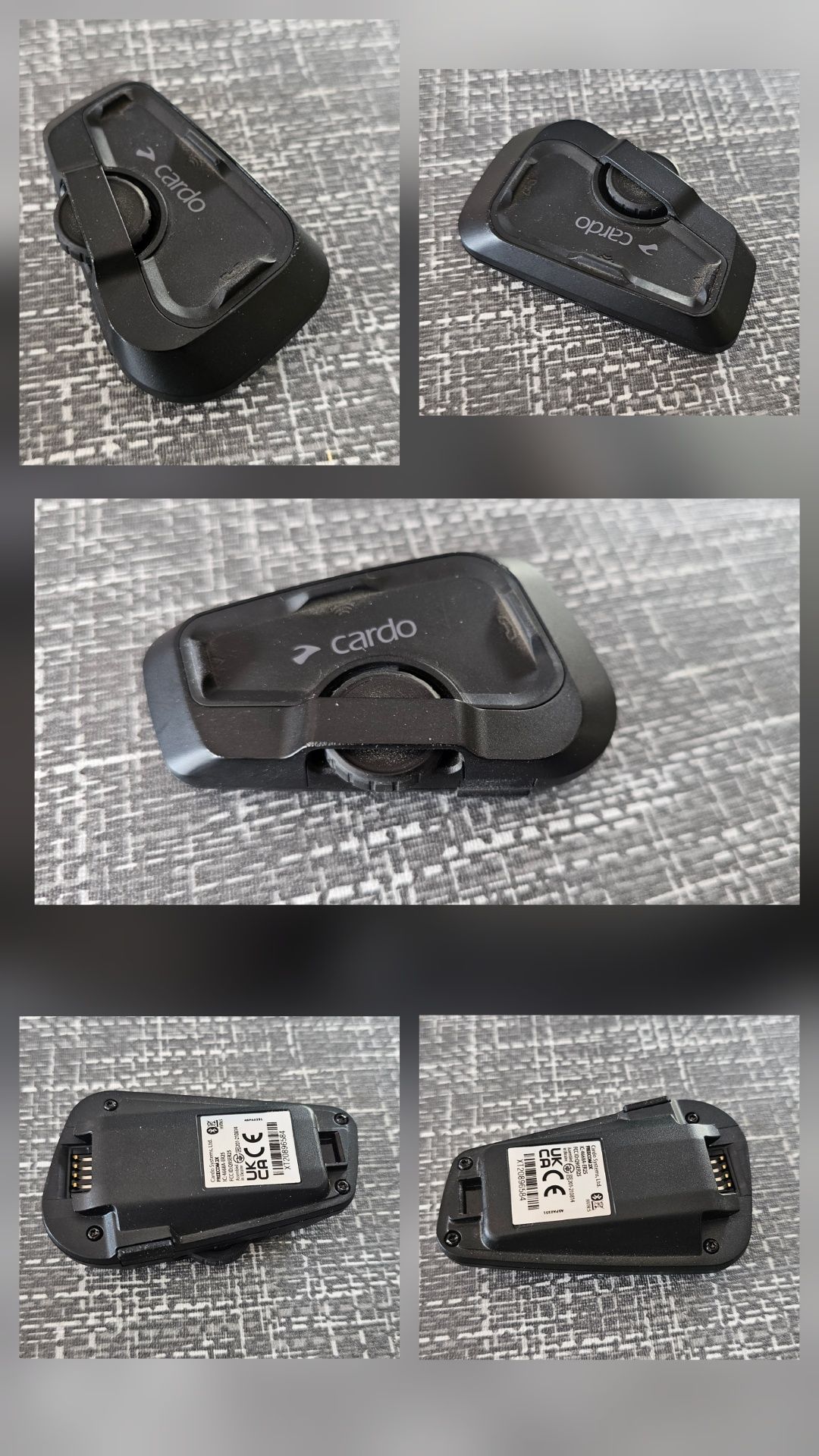 Interkom motocyklowy Cardo freecom 2xWitam, 
sprzedam swoj interkom mo