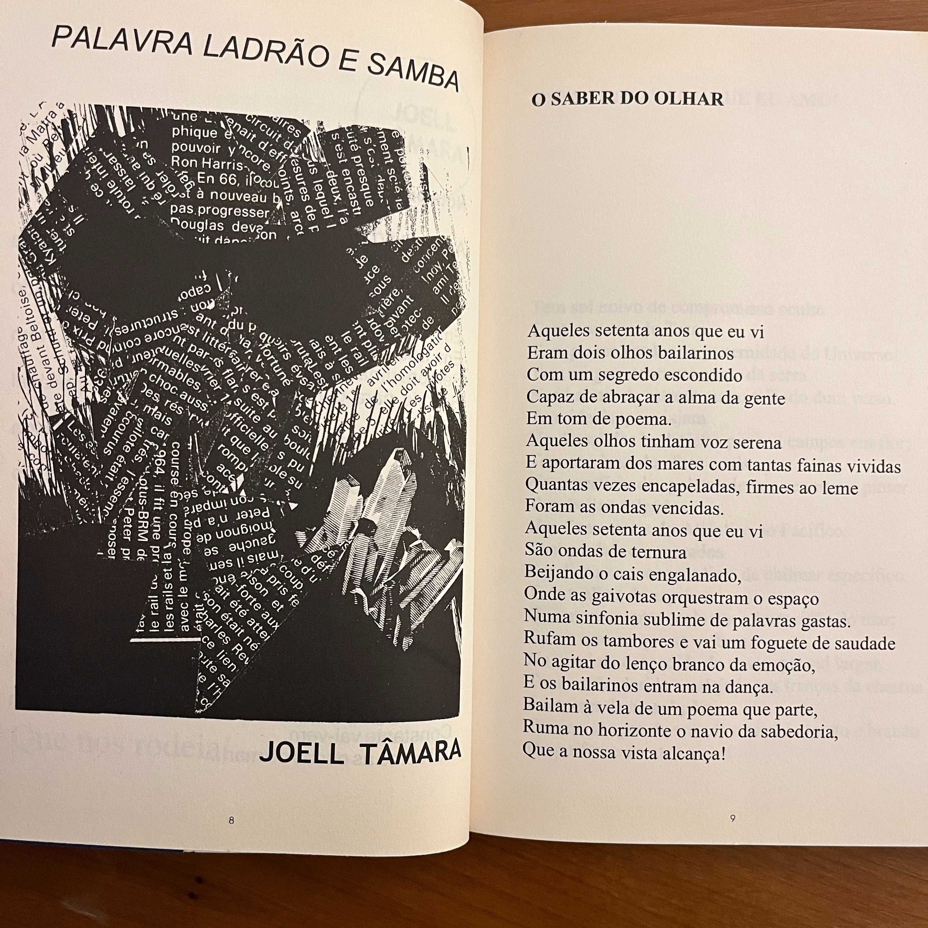 Joell Tâmara - Palavra Ladrão e Samba! - poemas (envio grátis)