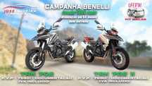 Benelli TRK 702 - Campanha Oferta KIT Malas