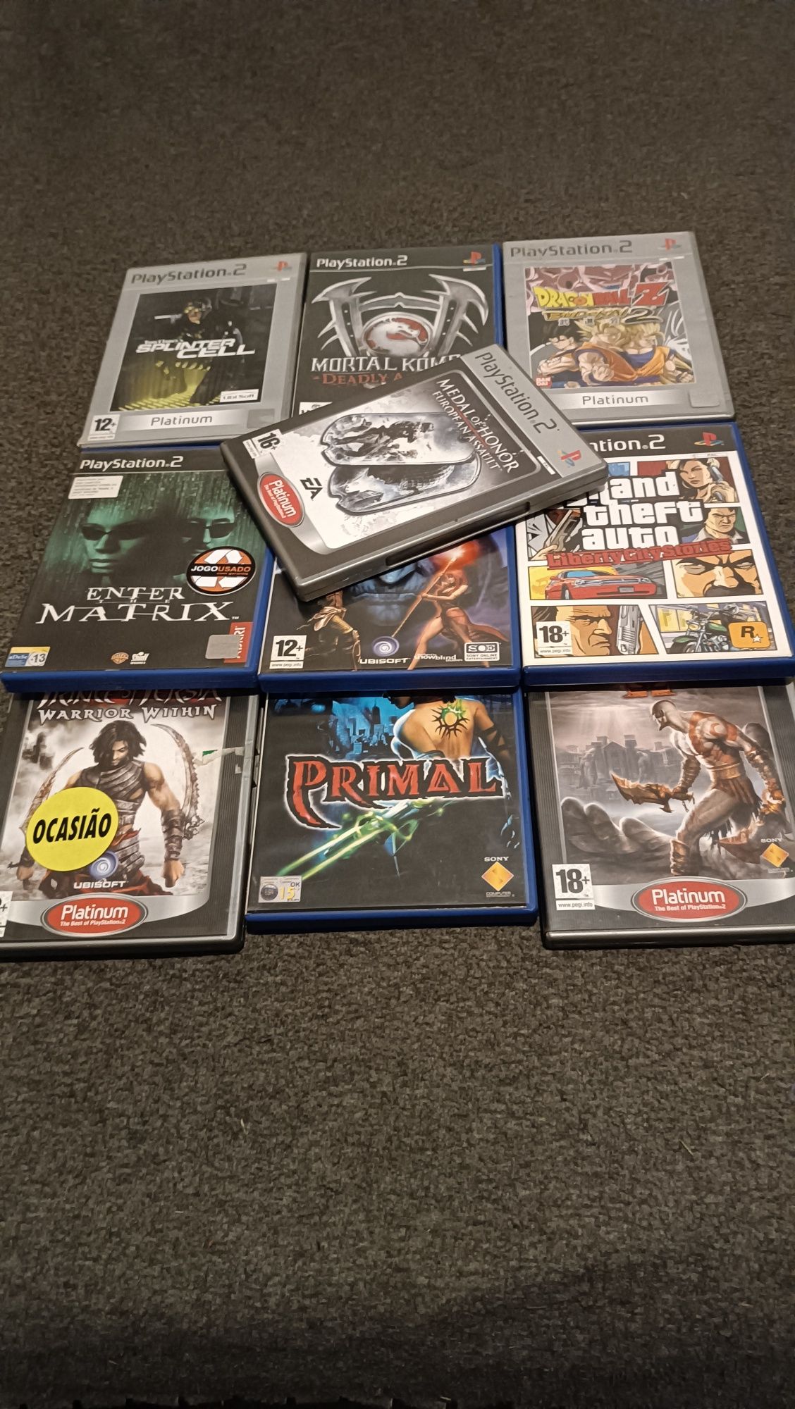 25€ todos os jogos ou em separado