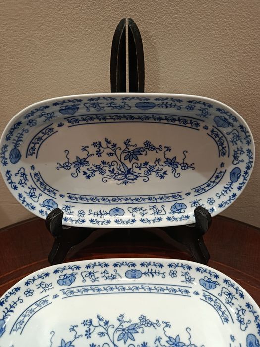 Śliczna stara rawierka porcelana Książ