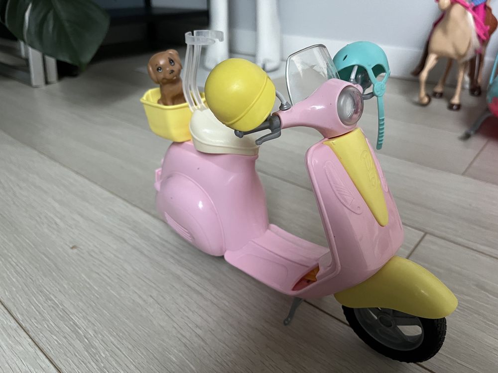 Skuter Barbie ze szczeniaczkiem super stan