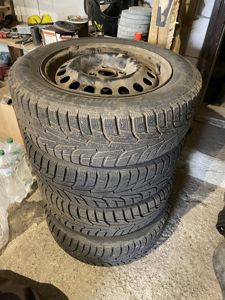 Диски 4x100 + Резина Hankok R15 185/65