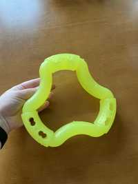 Іграшка AnimAll Fun кільце 6 сторін, жовте, 20 см з ароматом ванілі