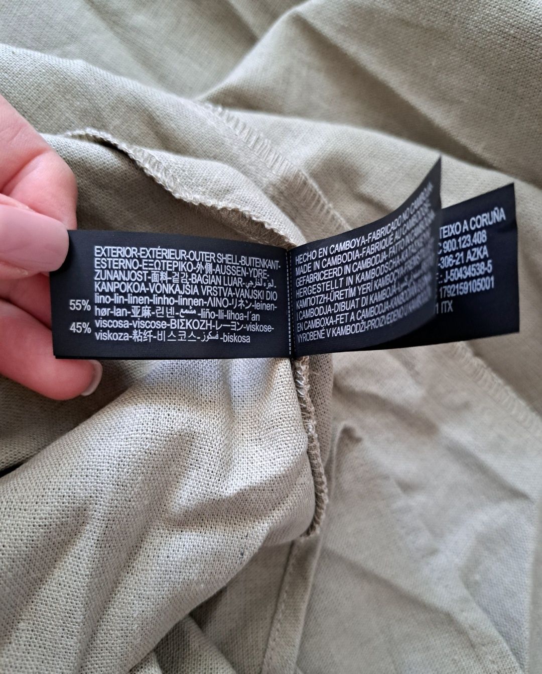 Сукня плаття сарафан на бретелях льон Zara