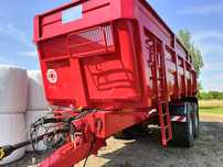 Przyczepa tandem skorupa delaplace 21t