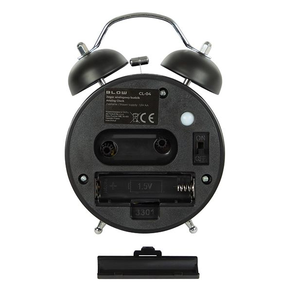 Zegar tradycyjny analogowy budzik BLOW CL-04 jak za dawnych lat