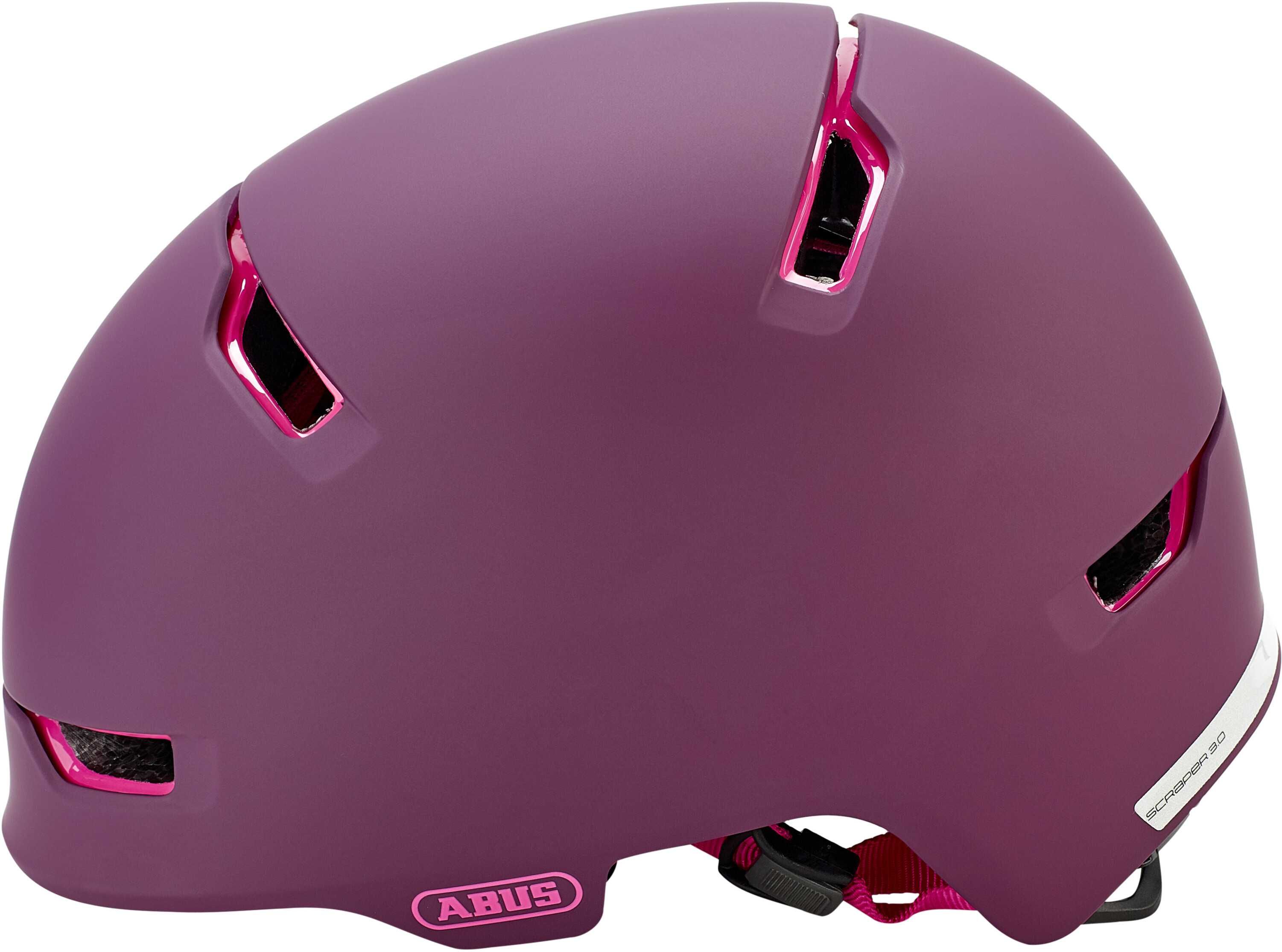 ABUS Scraper 3.0 ACE M 54 58 magenta berry kask rowerowy rolki skate