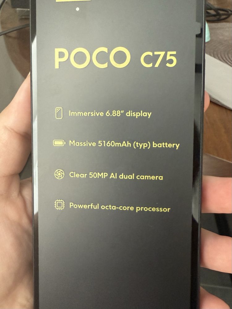 Смартфон Poco c75 6gb/128gb