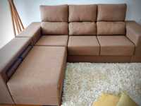 Sofá Formato L Confortável (Semi-novo)