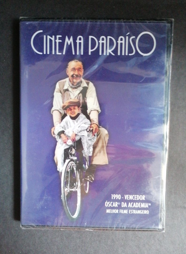 2 Dvds selados Sapatos Pretos e Cinema Paraíso