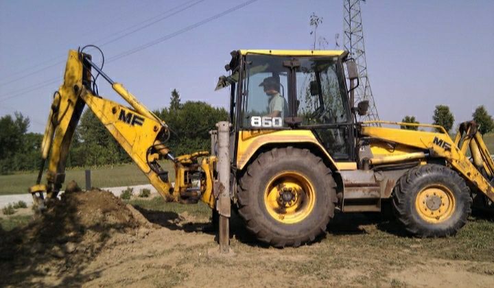 Kompleksowe Usługi Ziemne  wozidło  koparka łańcuchowa kołowa