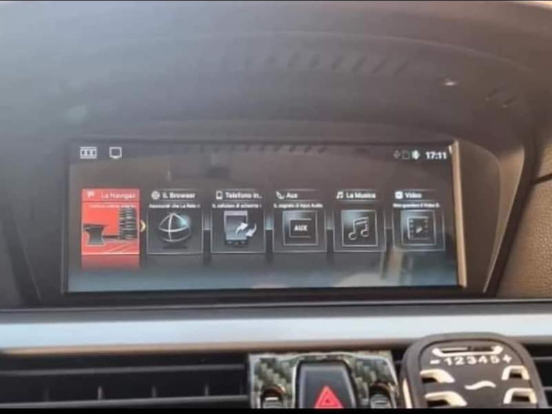 Rádio Android 12 com GPS BMW E60 E61 E62 E63 E90 E91 E92 E93 (Novo)