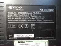 Продам ноутбук "Cytron" CAD2000 Notebook PC (D47K) 17" б/у на запчасти