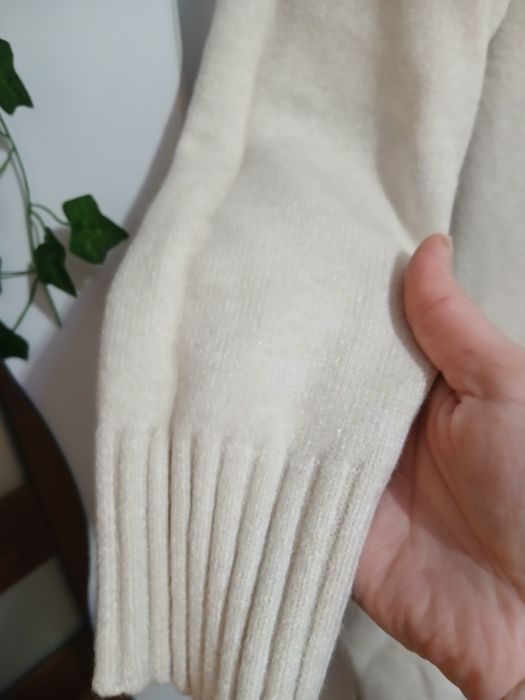 Świetna długa sweterkowa sukienka. NOWA Bez metki