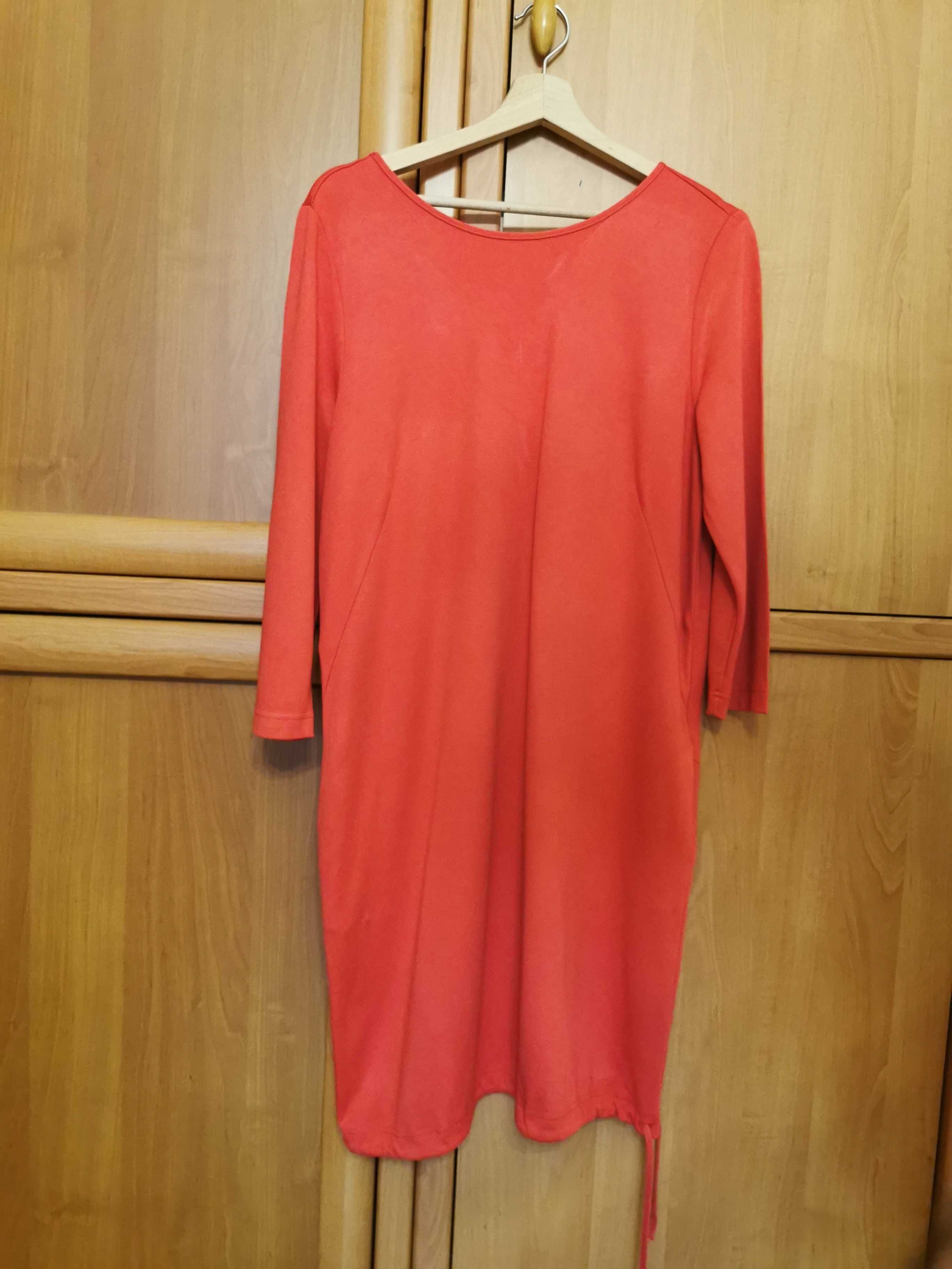 czerwona sukienka quiosque rozmiar 40