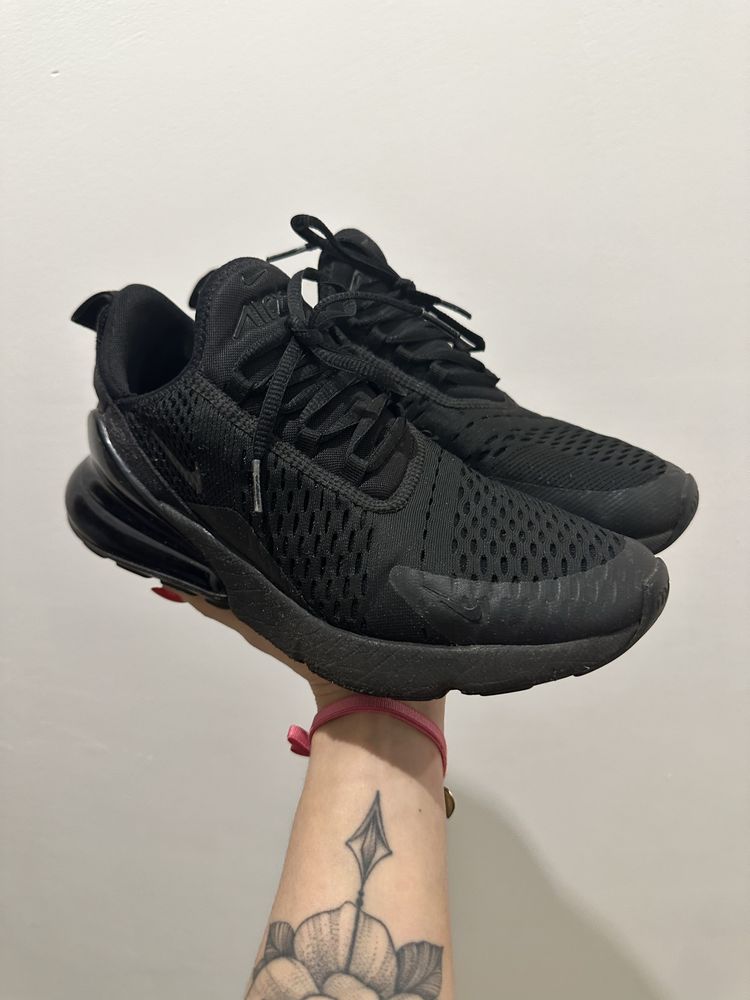 Nike air 270 czarne damskie meskie unisex 40,5