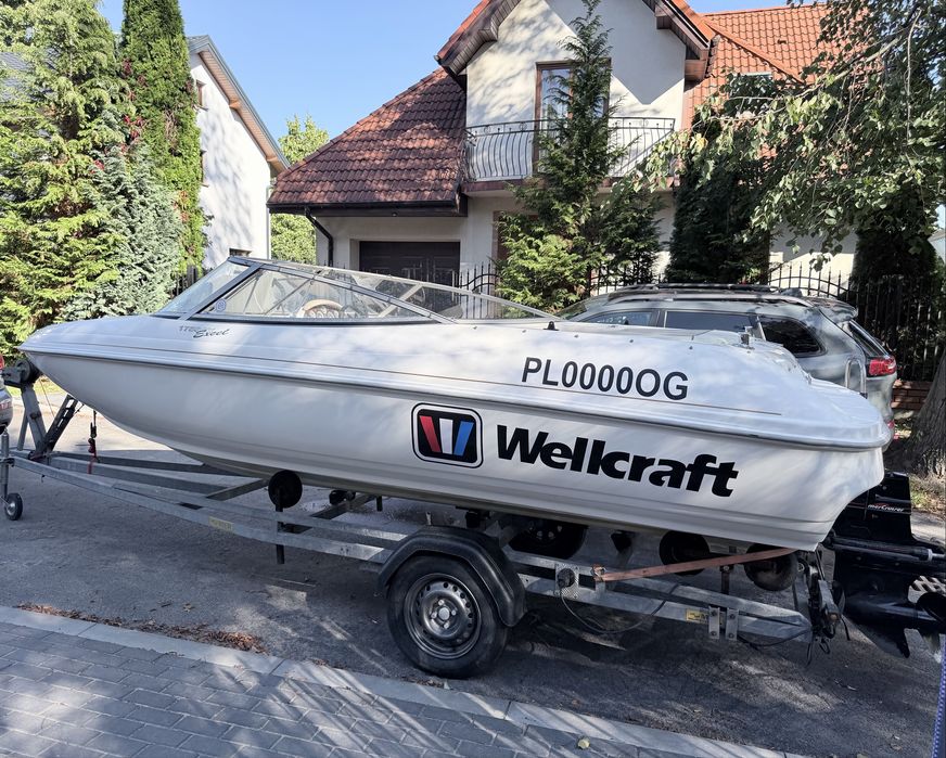 Motorówka łódź Wellcraft 175ssx 4,3 LX prywatna film