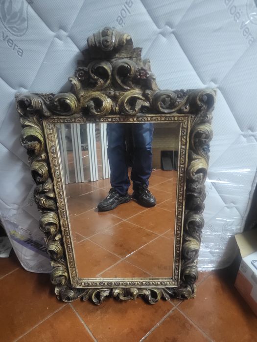 Espelho em Talha lacada