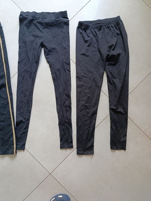Legginsy 158 czarne