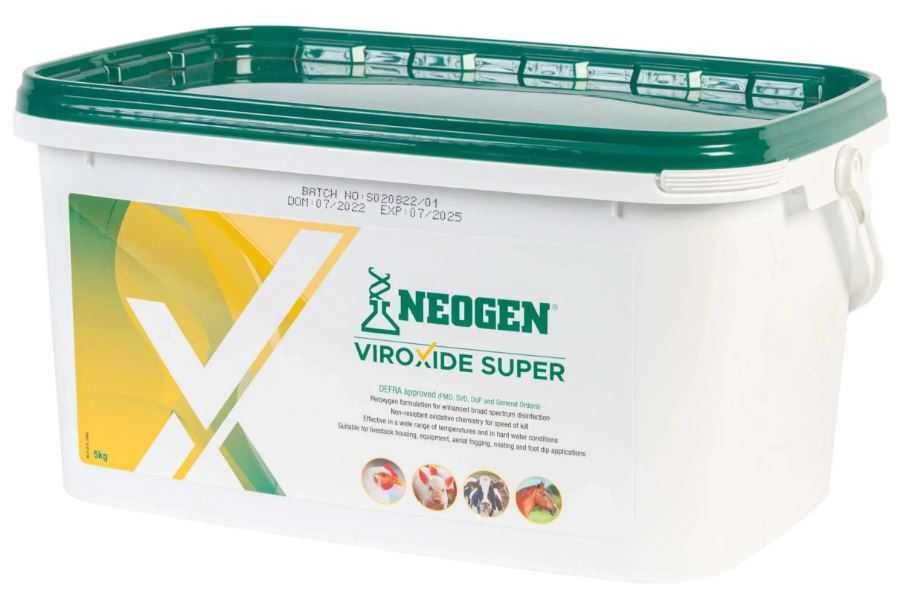 Viroxide Super 5kg – środek do dezynfekcji ogólnej i linii pojenia