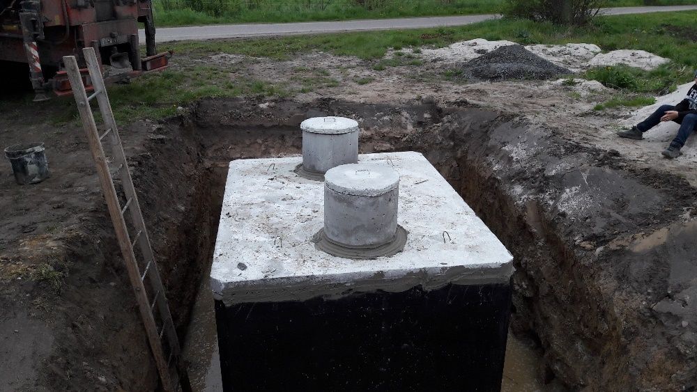 Szambo betonowe - PRODUCENT. Szamba o pojemności 8m3 Studzienki