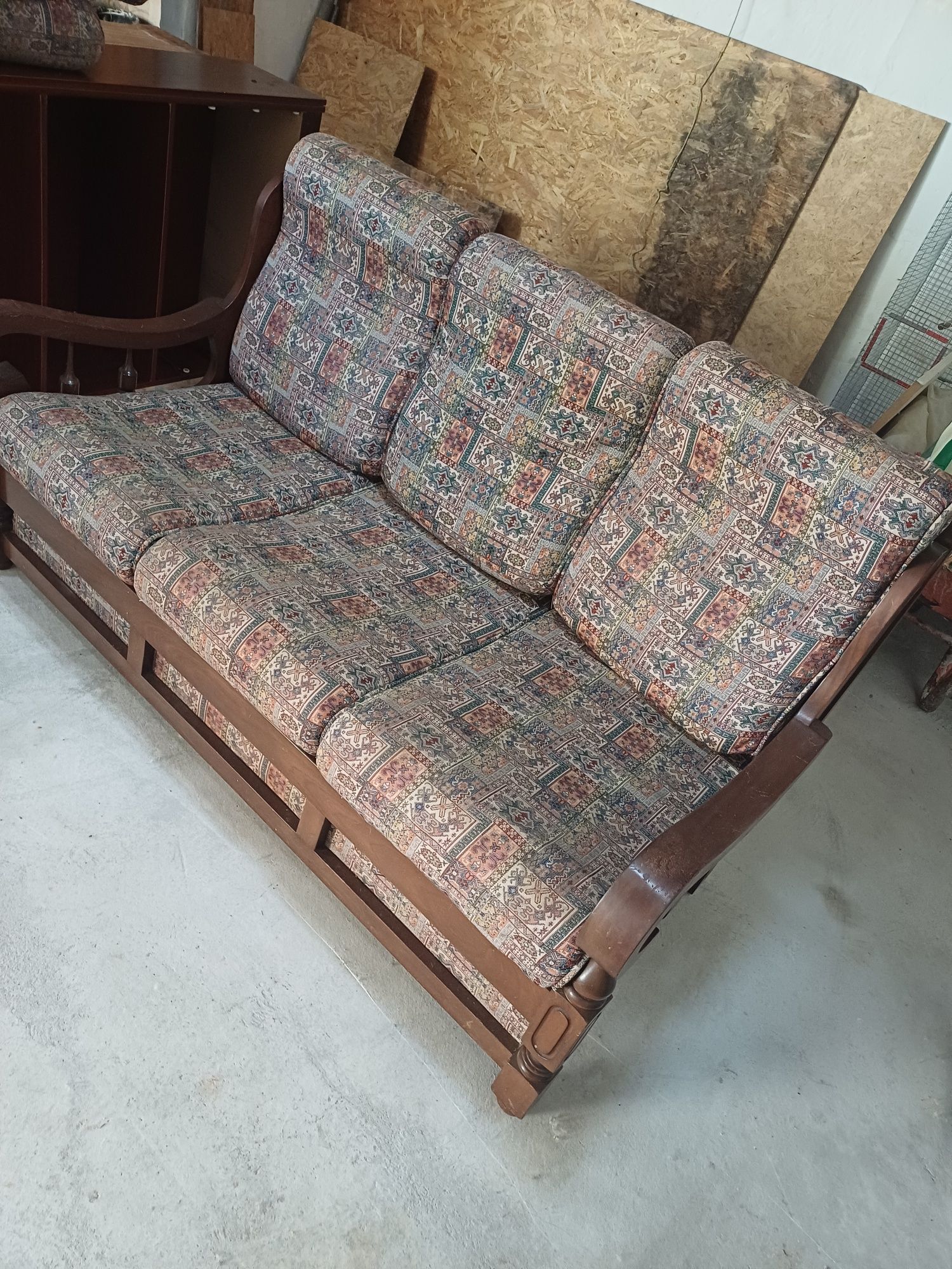 Sofá 3 lugares e 2 sofas individuais