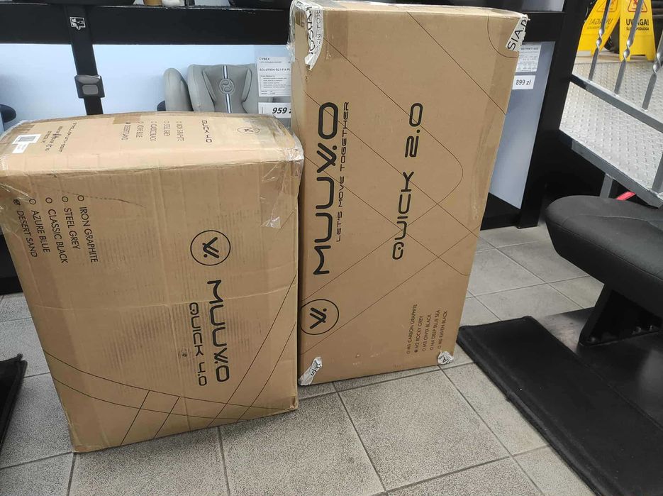 Wózek dziecięcy 2w1 Spacerówka  Quick 4.0 z Gondolą Quick 2.0 NOWE!