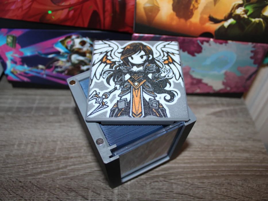 Caixa para Baralho MTG EDH Commander Personalizada Liesa