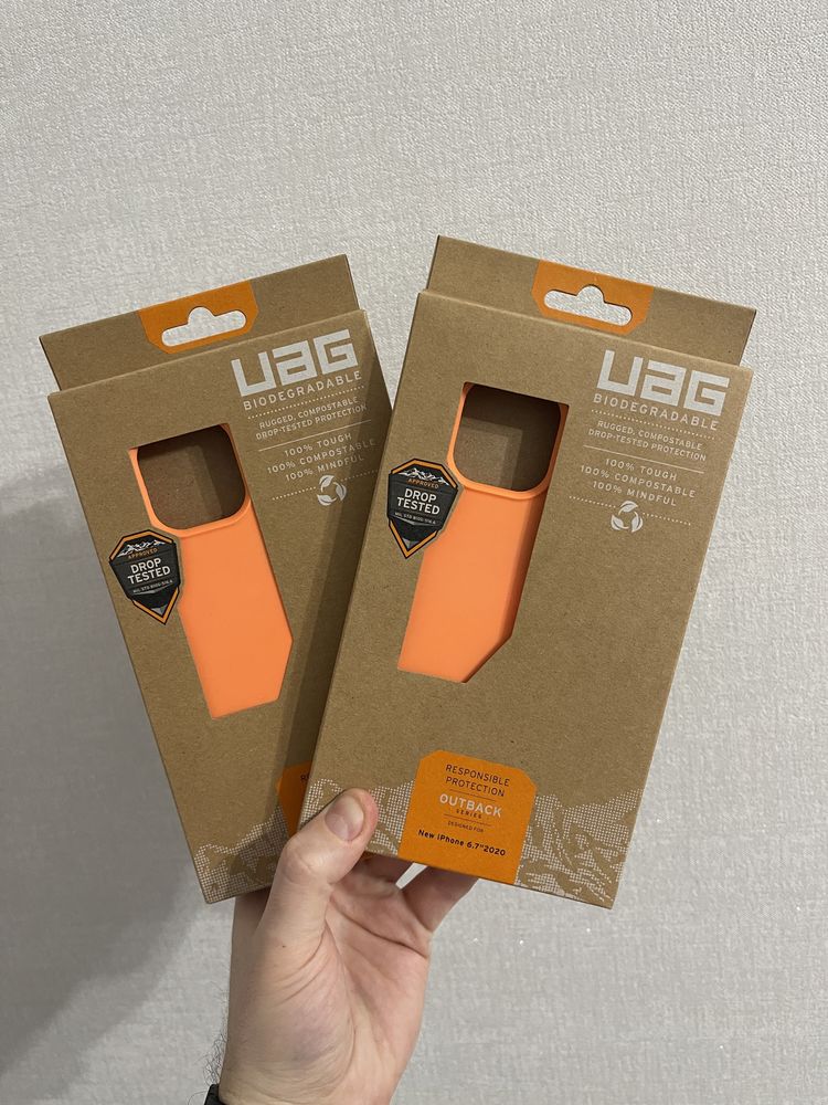 Чехол UAG Outback Iphone 12 Pro Max оранжевый