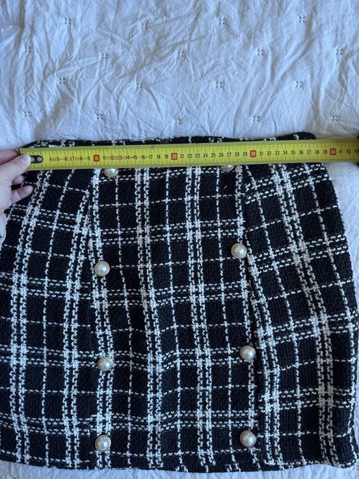 Spodnica w krate elegancka