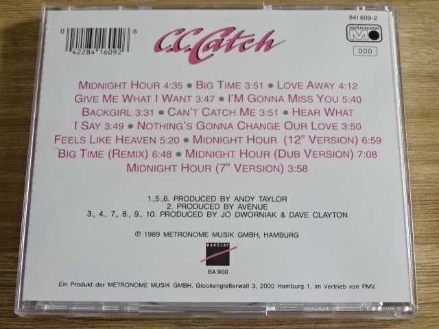 C.C.Catch - Hear What I Say (CD) 1989 bonus track