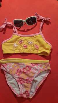 Kostium kąpielowy, bikini H&M w rozmiarze 110/116 dla dziewczynki