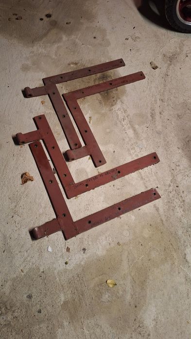 Zawiasy garażowe komplet