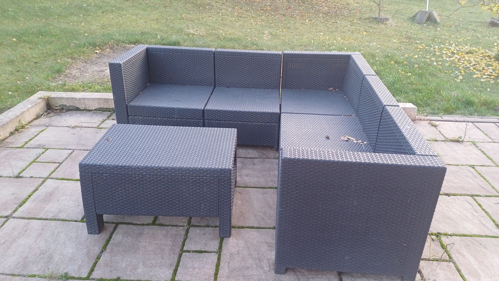 Meble ratanowe ogrodowe