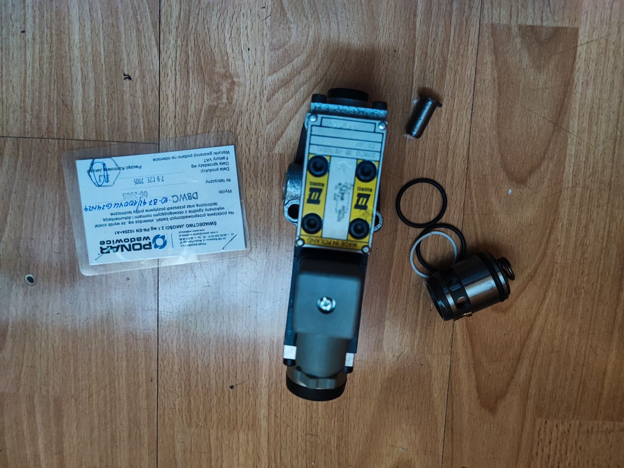 Elektrozawór Fanina DBWC10 Prasa hydrauliczna