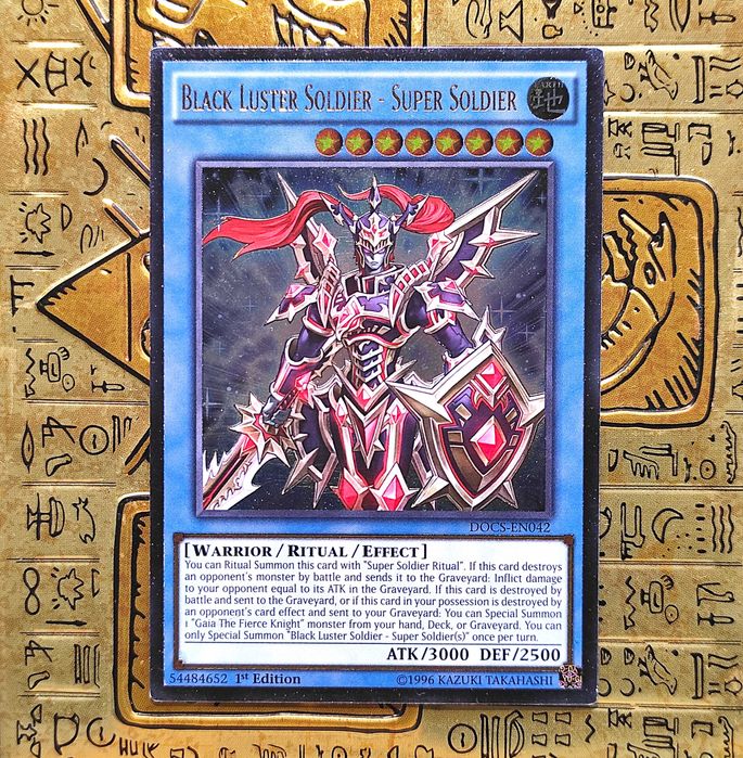 Black Luster Soldier - Super Soldier Yugioh