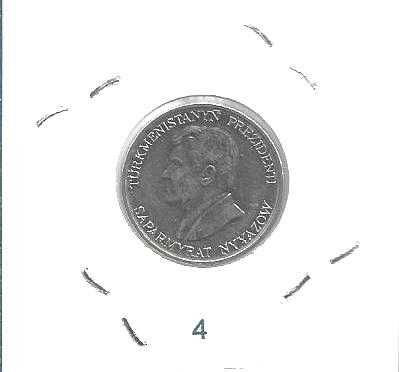 Turquemenistão - - - - - Moedas